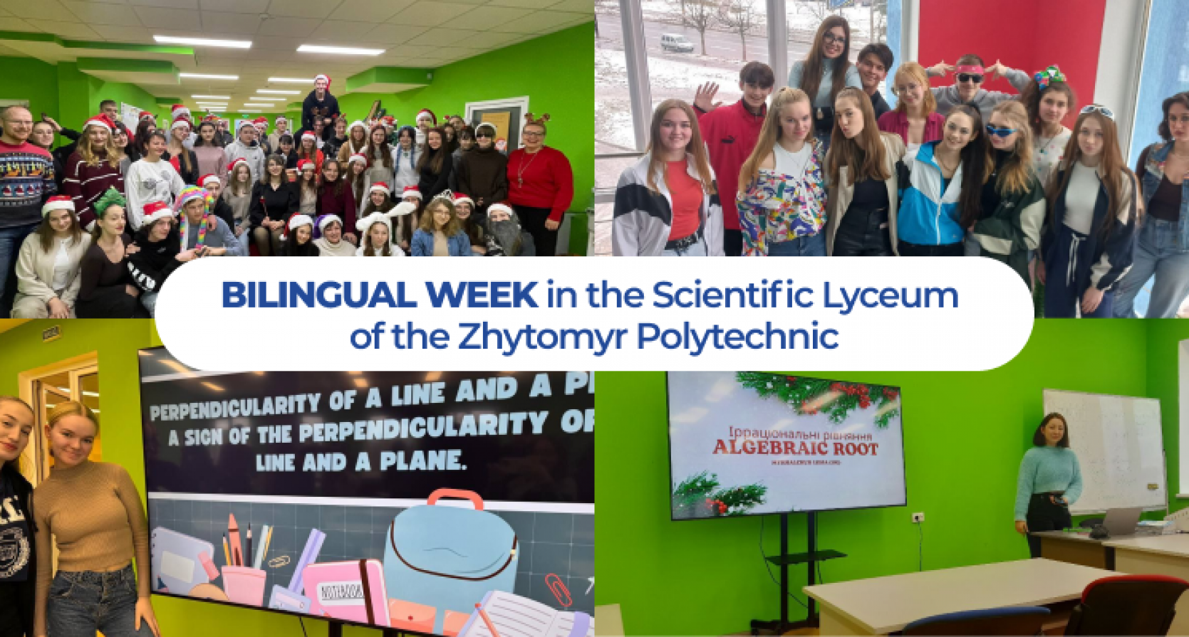 Вilingual week in the Scientific Lyceum of the Zhytomyr Polytechnic