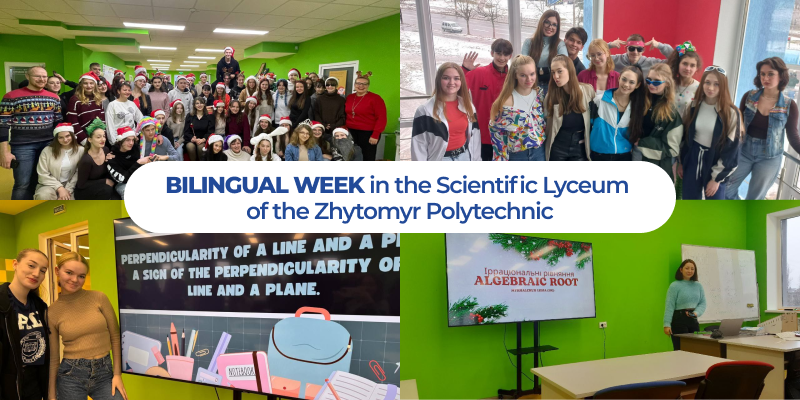 Вilingual week in the Scientific Lyceum of the Zhytomyr Polytechnic