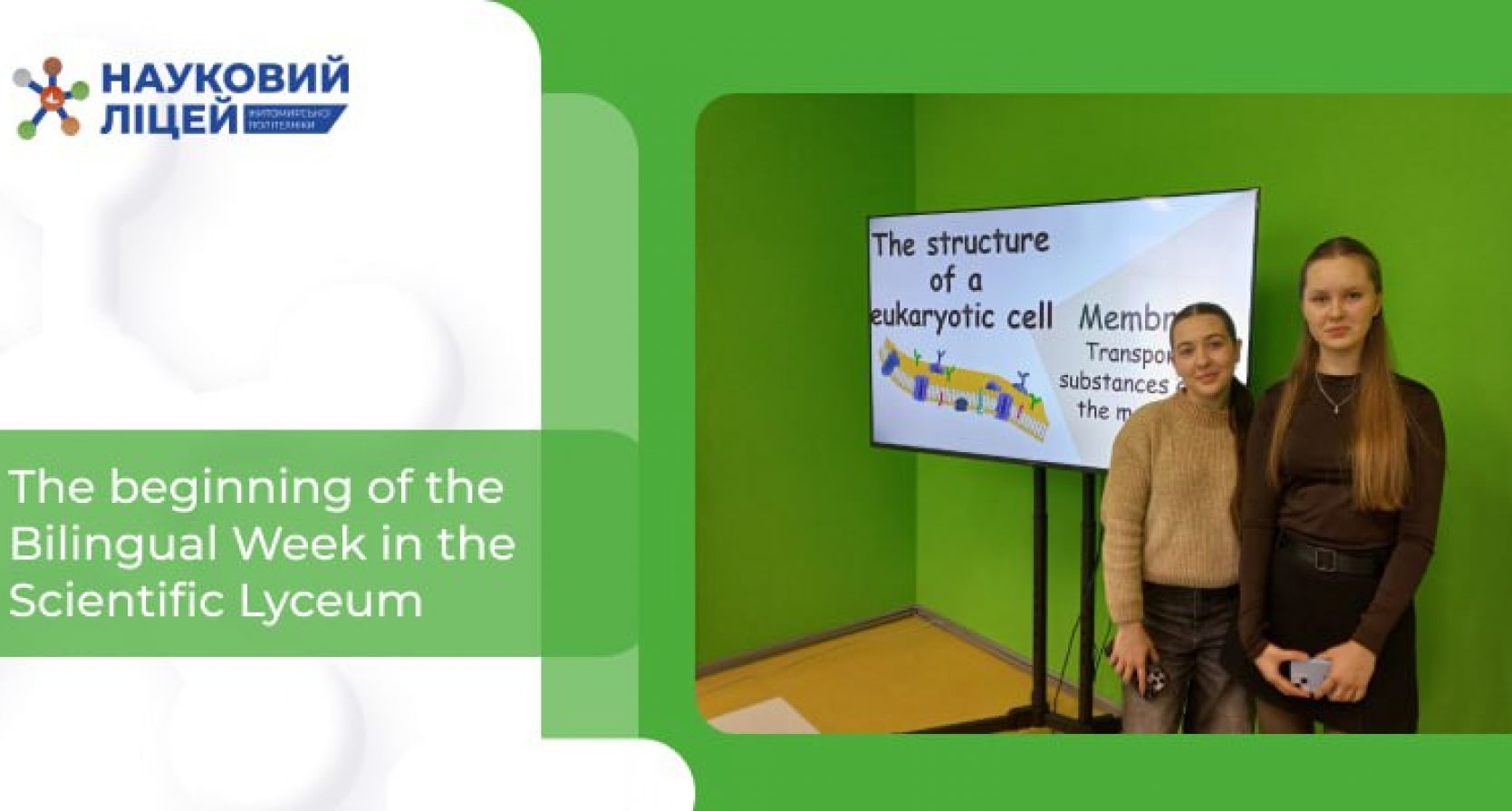 The beginning of the Bilingual Week in the Scientific Lyceum